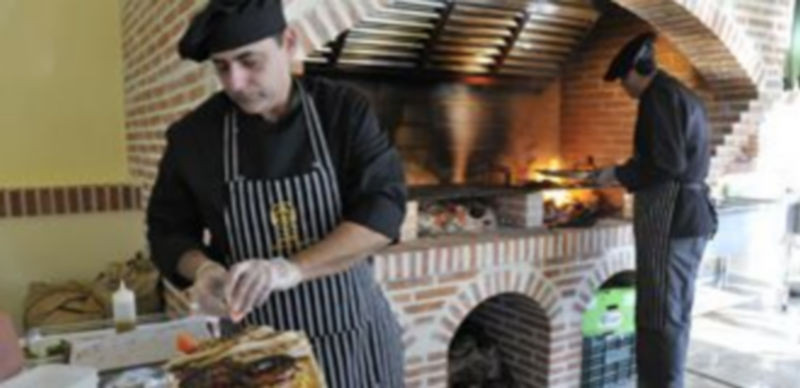 Imagen del nuevo restaurante-brasería ‘Peñalara’./JUAN MARTÍN