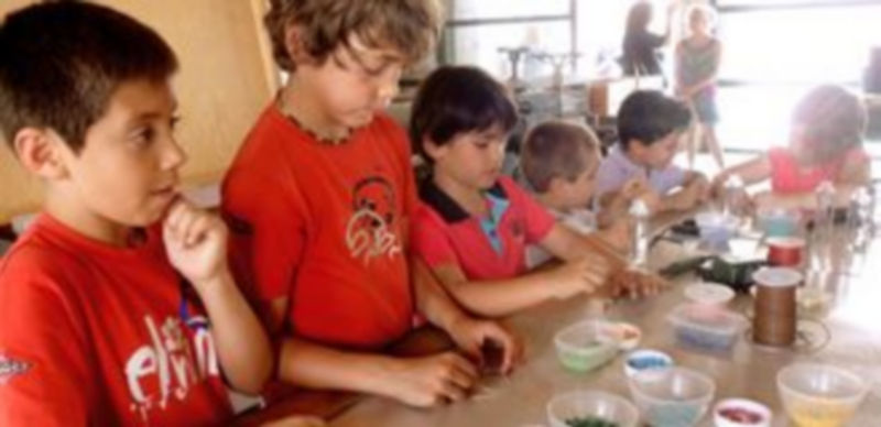 Jóvenes artistas vidrieros 1 / EL ADELANTADO