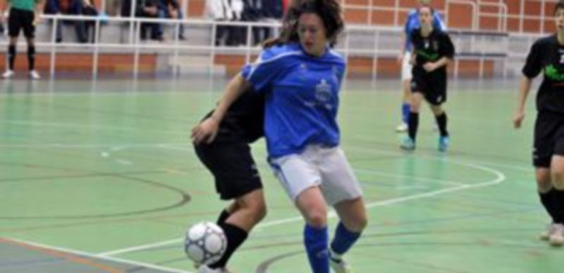 Instante del último partido en casa del Unami. / Juan Martín