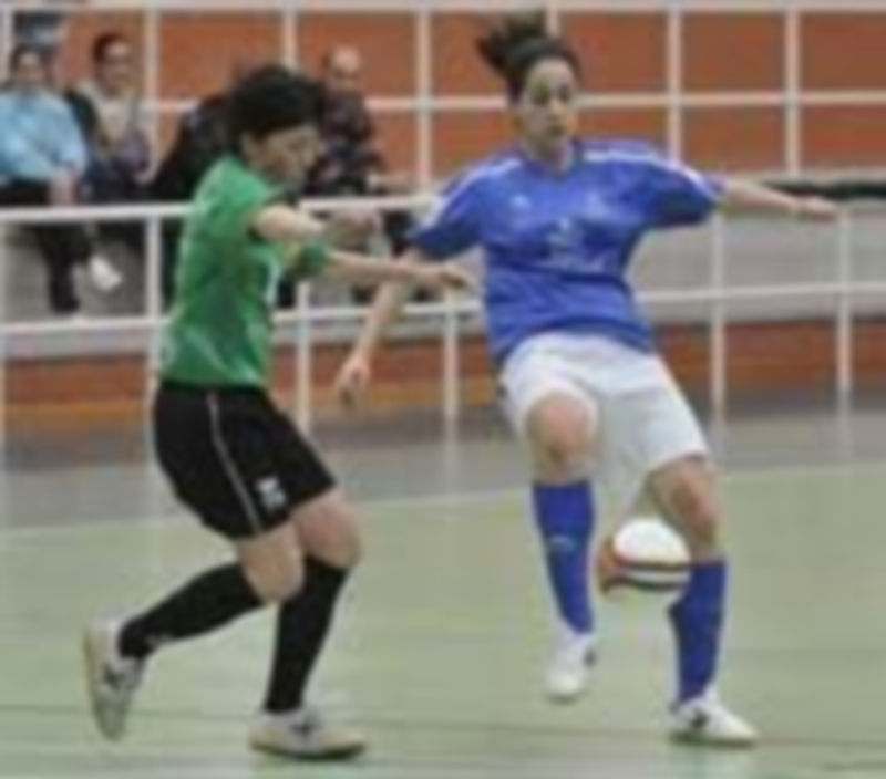 Jugada de un encuentro anterior del Unami en el María Martín. / Juan Martín