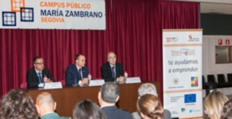 Un momento de la presentación./ Alberto Morala