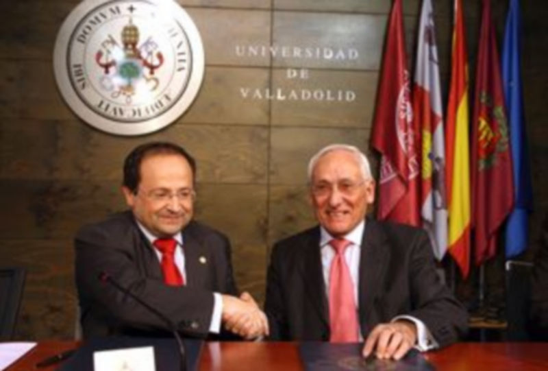 El rector de la Universidad de Valladolid