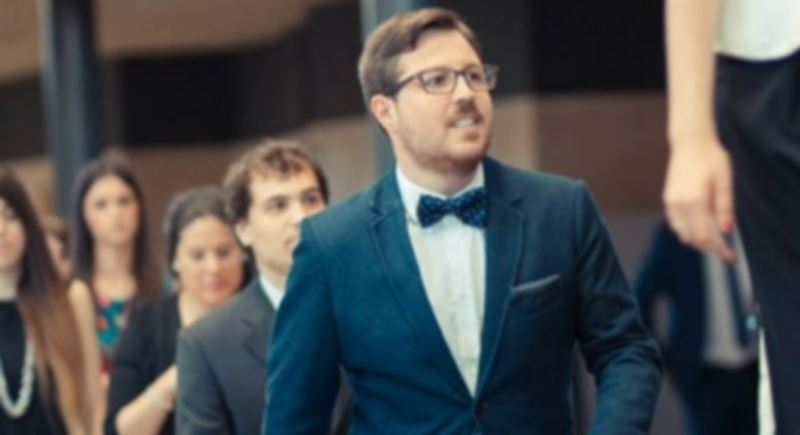 Santiago Martínez Ruiz en un acto celebrado en el Campus María Zambrano. /UVa