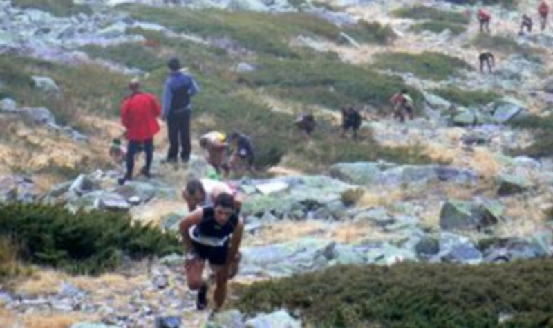 Imagen de la pasada edición del Kilómetro vertical de Peñalara disputada en 2011. / El Adelantado