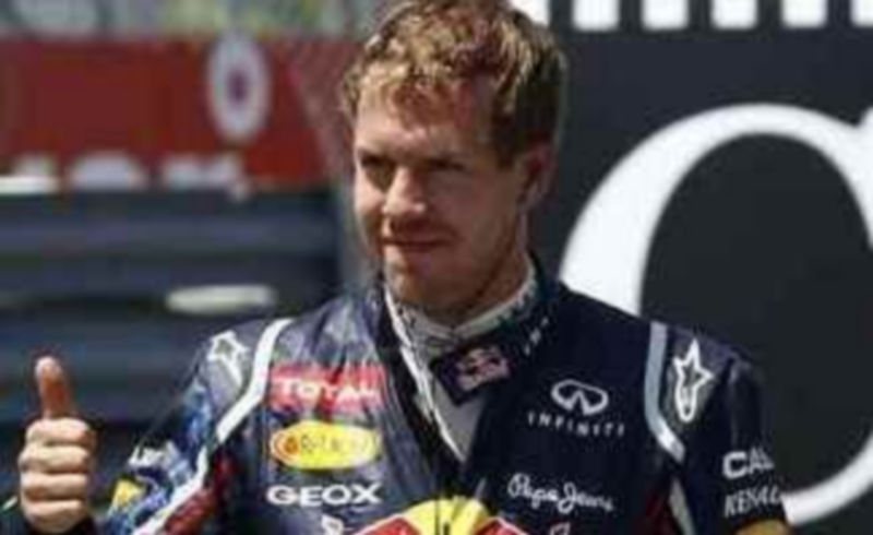 Vettel se apuntó su tercera