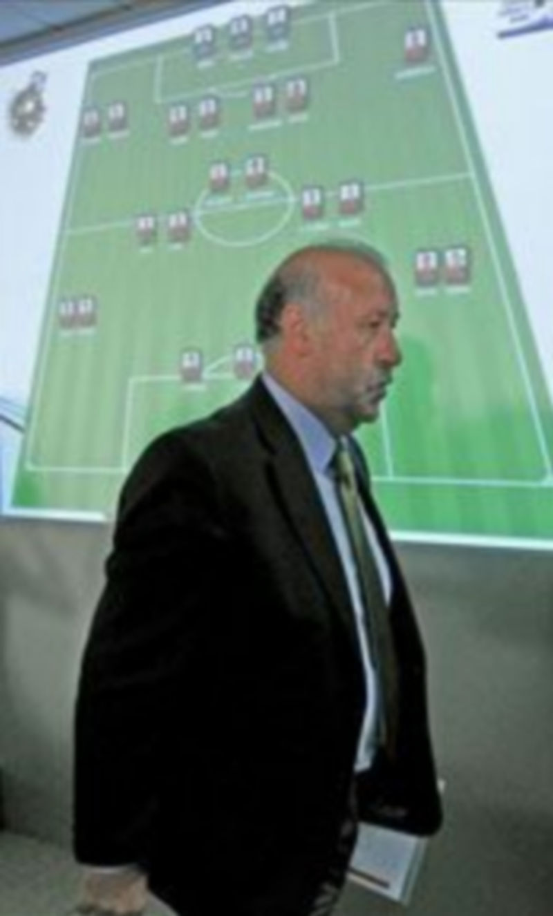 El seleccionador español de fútbol