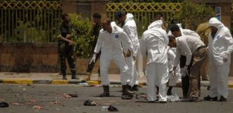 El terrorista suicida activó la bomba que llevaba adosada al cinturón./ EUROPA PRESS