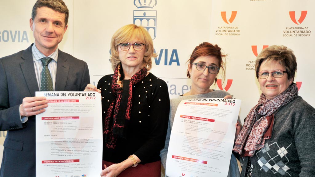 Ayuntamiento rueda de prensa Día del Voluntariado