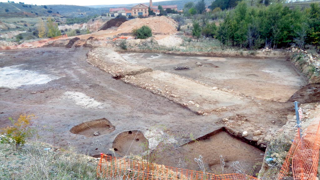 Vista del yacimiento