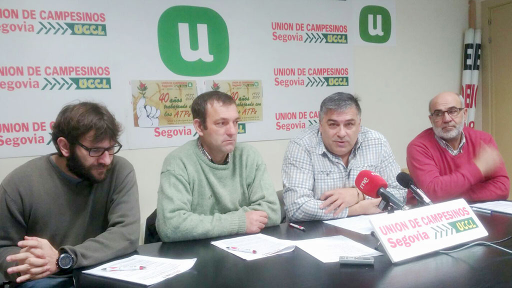 Acebes, Bermejo, Palomares y De la Fuente, en la rueda de prensa. / E.A.