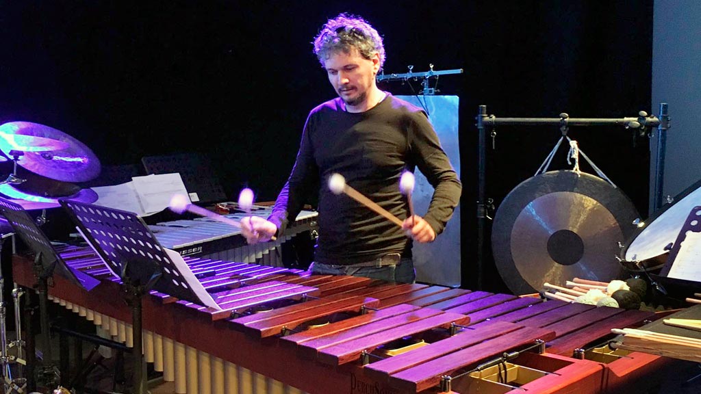 Eugenio Uñón, en un concierto.