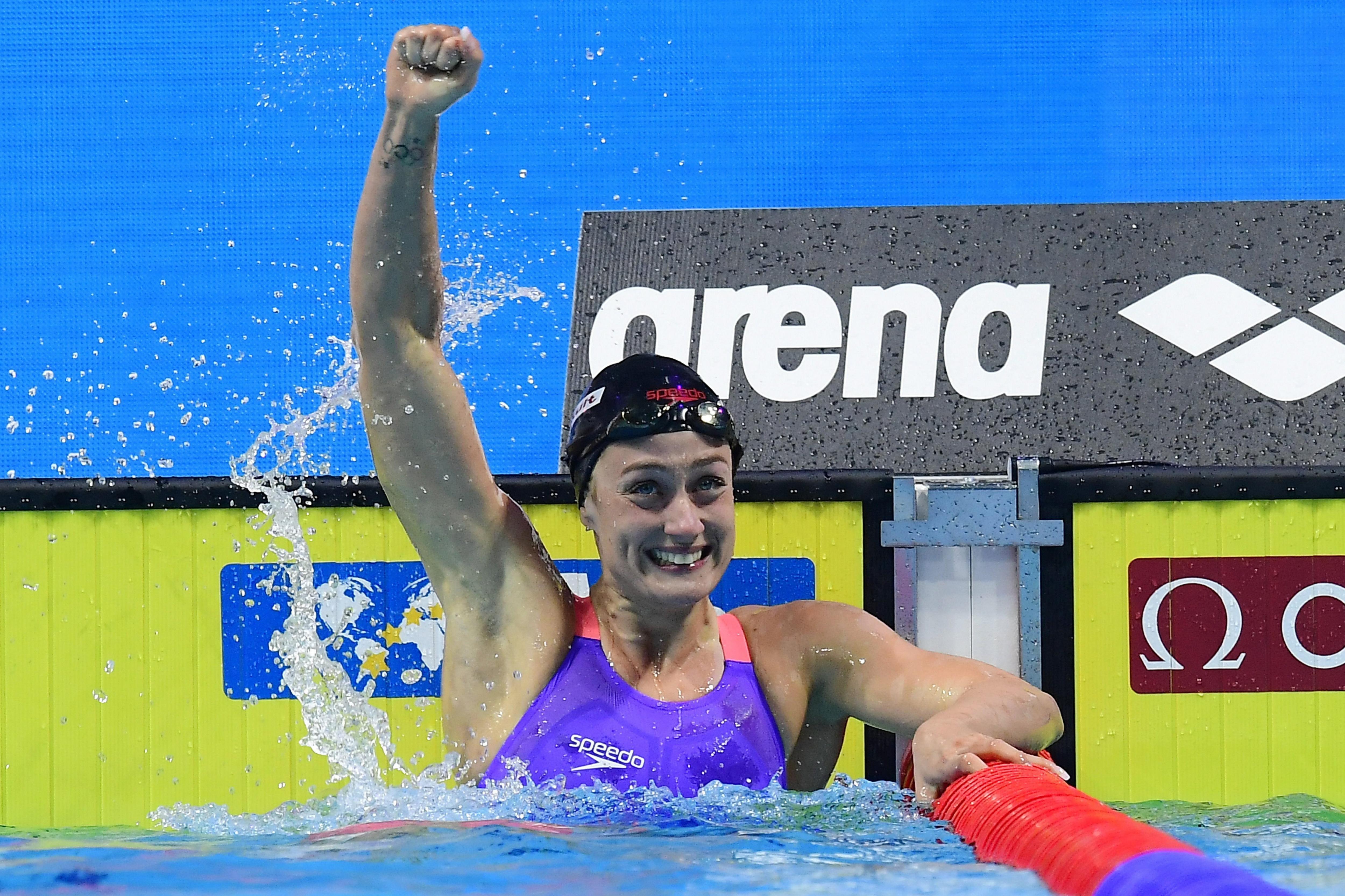 Mireia Belmonte logró el oro mundialista en los 200 metros mariposa.