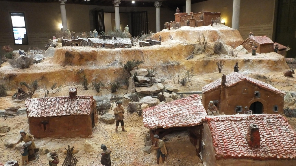 El belén de la Diputación podrá visitarse hasta el día 7 de enero. / E.A.