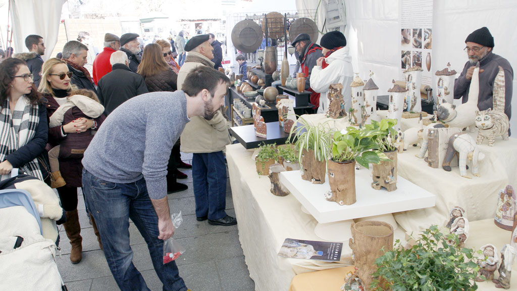 Inauguracion de la feria de ceramica y alfareria