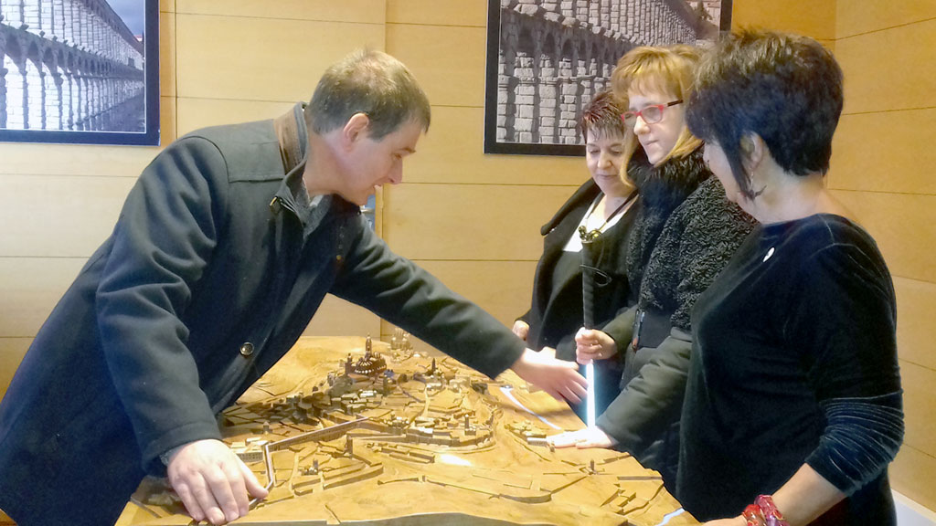 maqueta tifologica en la casa de la moneda