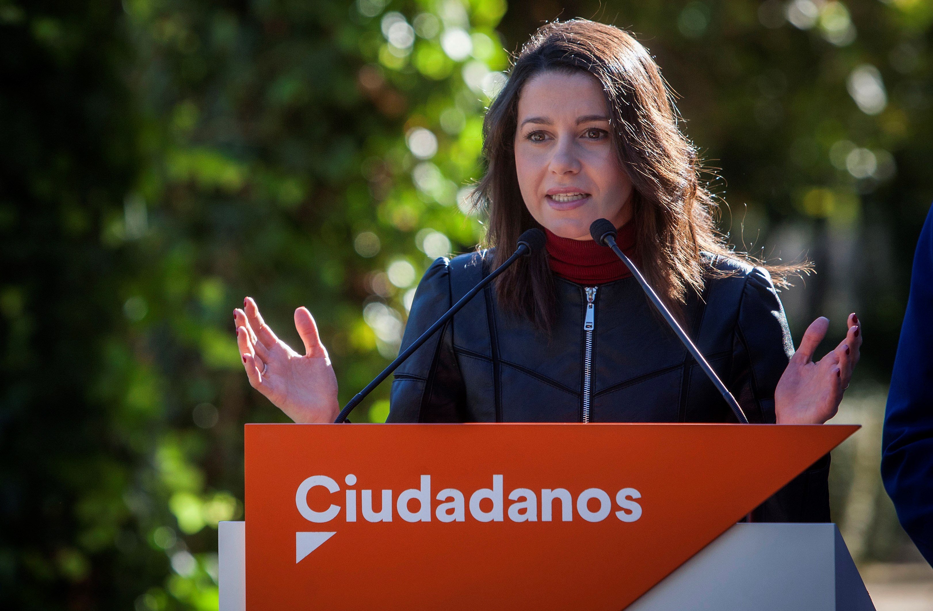 La líder de Ciudadanos en Cataluña, Inés Arrimadas.