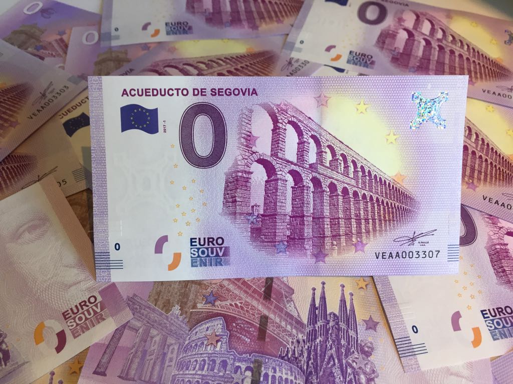 El Acueducto protagoniza un nuevo billete destinado a coleccionistas 1 Billete acueducto