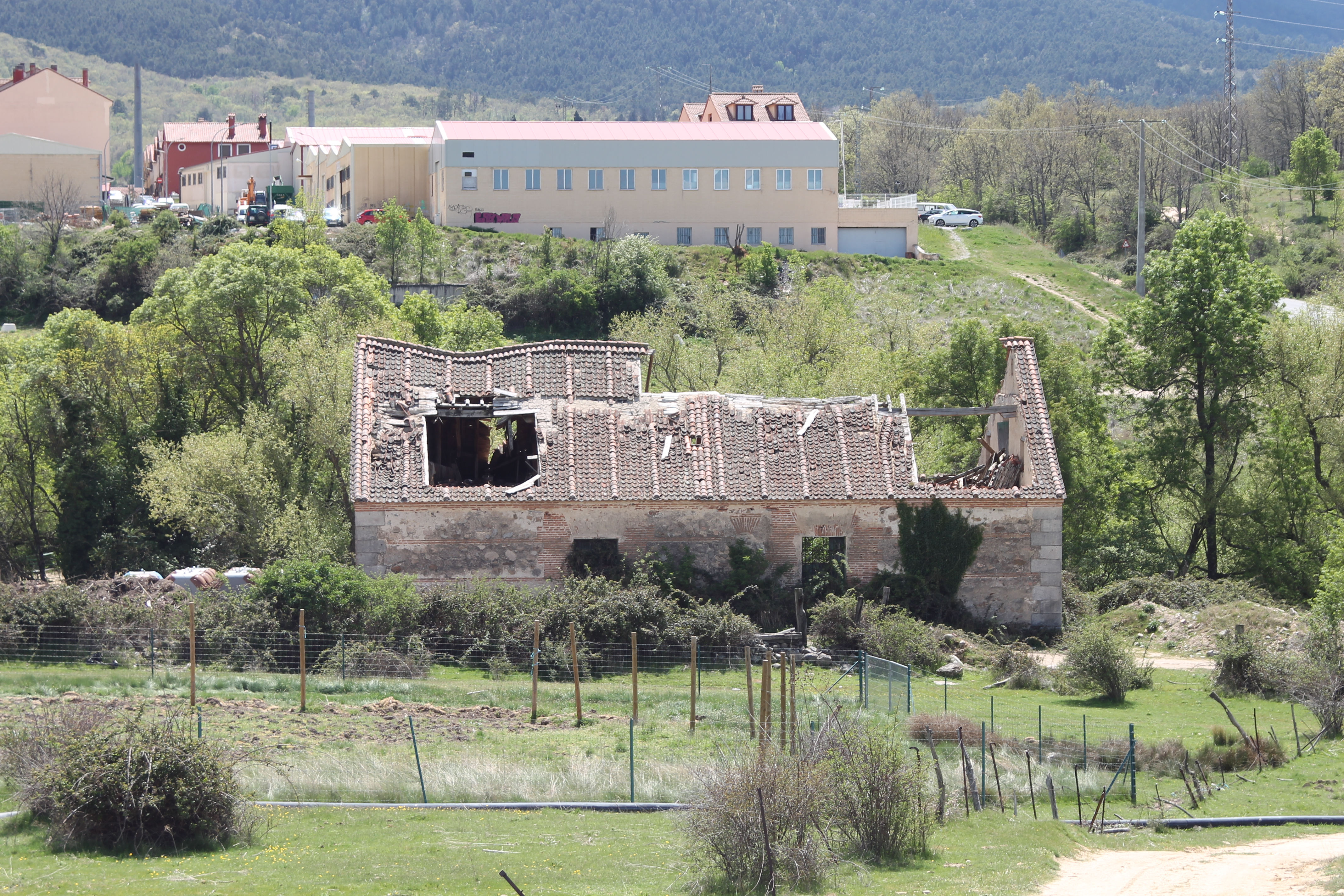 La ‘casa del pulimento’ se encuentra a las afueras de La Granja