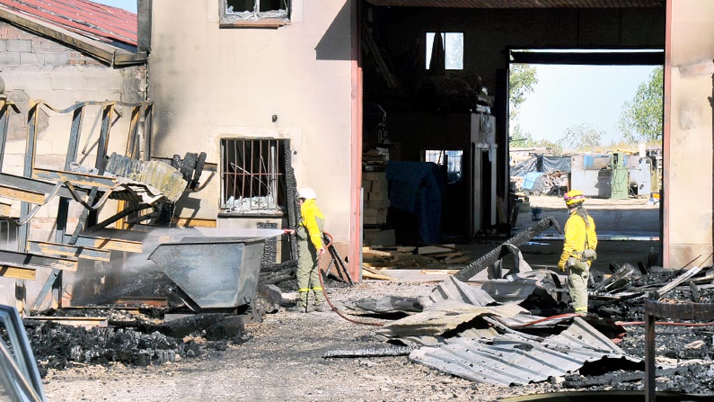 ‘Porche y Jardín’ ardió en llamas la madrugada del 25 de agosto
