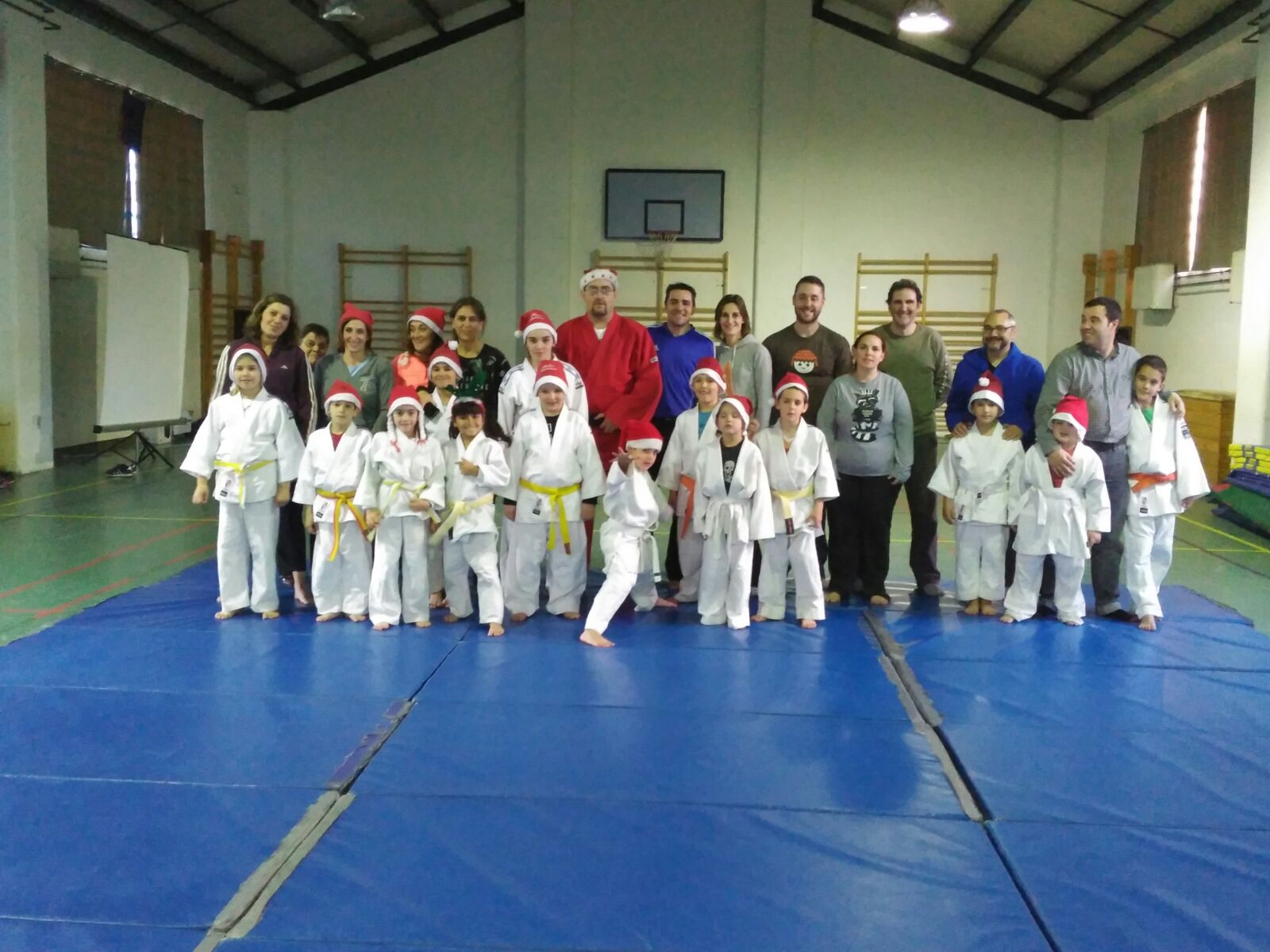 Clase de padres e hijos realizada durante las pasadas navidades