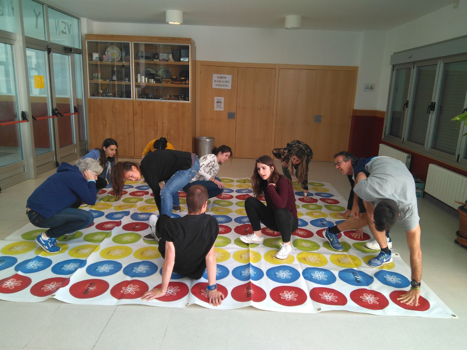 Alumnos de los cursos de Otium de Monitor de Tiempo en el Real Sitio