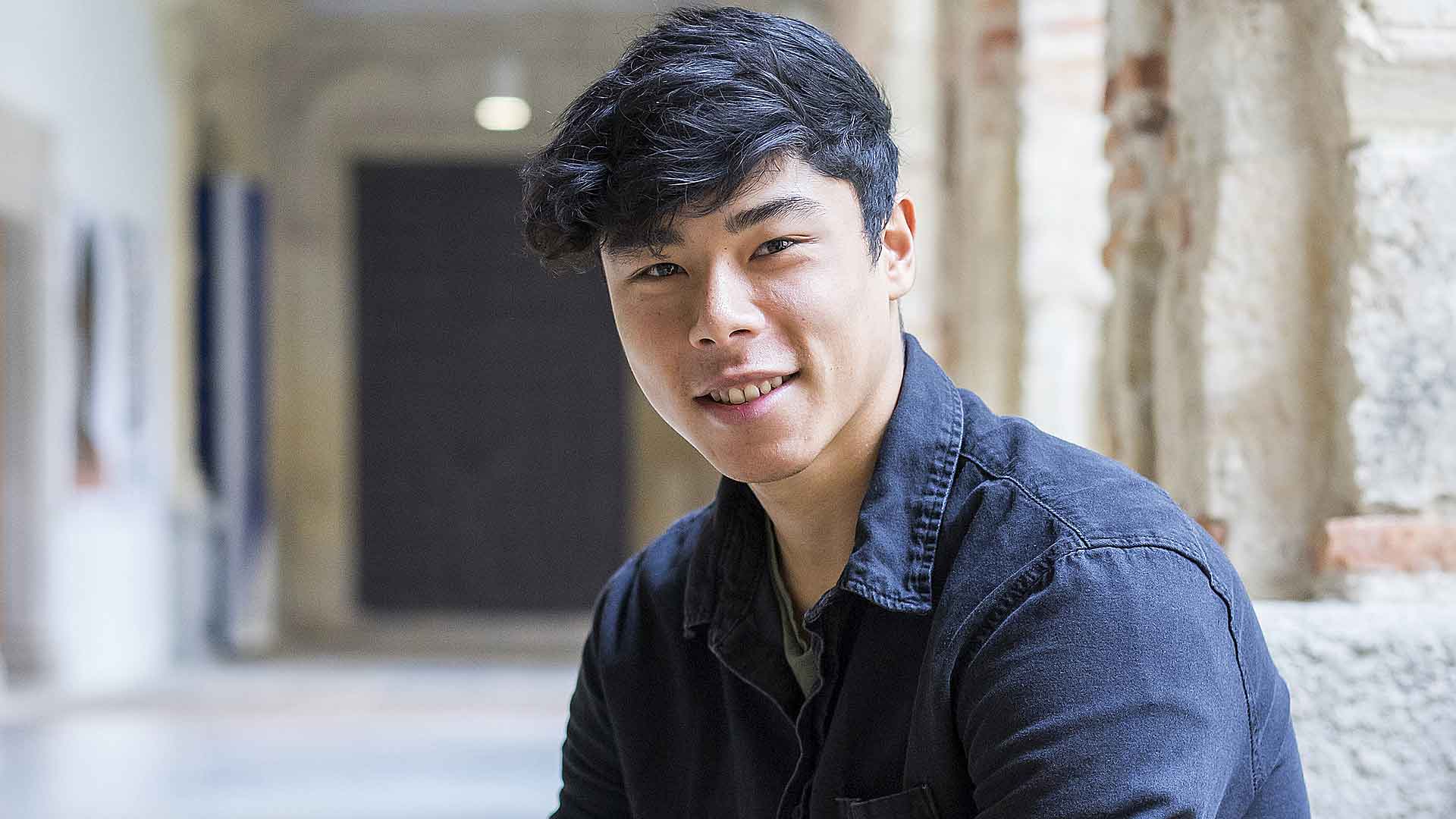 Desde septiembre, Enrique García reside en Segovia, donde ha recuperado las buenas vibraciones con el tenis.