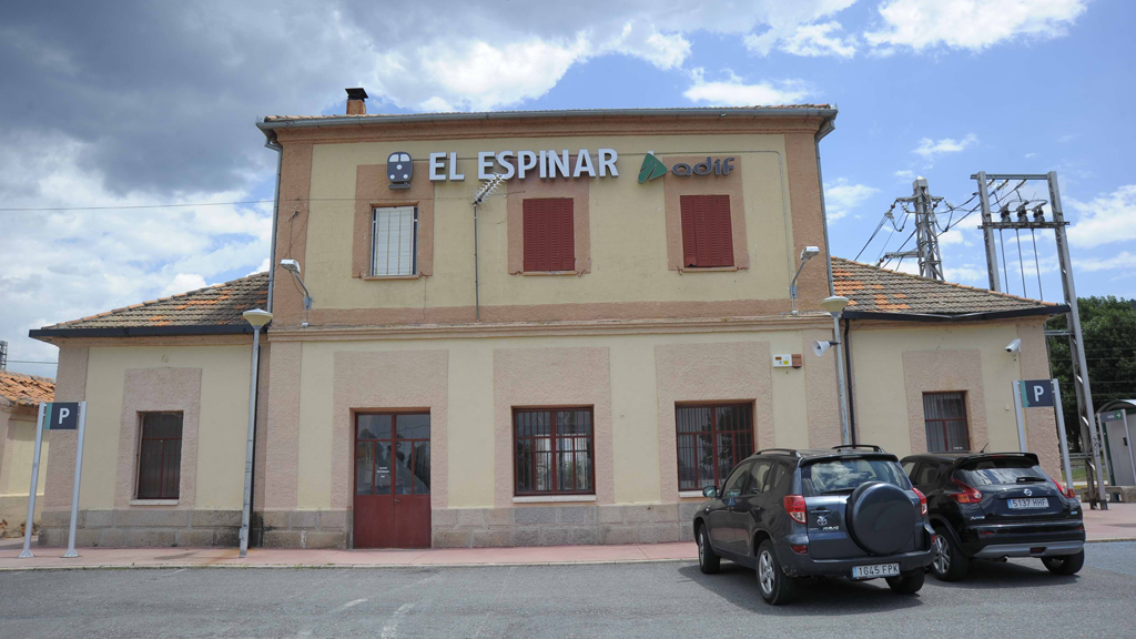 Una de las excursiones pasará por la estación de El Espinar./kamarero