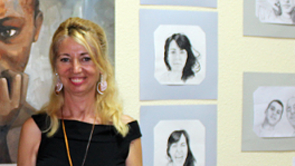 La hasta ahora alcaldesa, Josefa Calero.