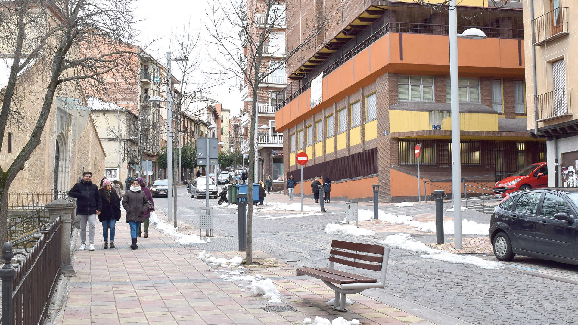Calle José Zorrilla. / Marta Herrero