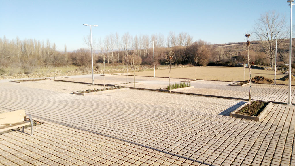 Vista del aparcamiento. / E.A.