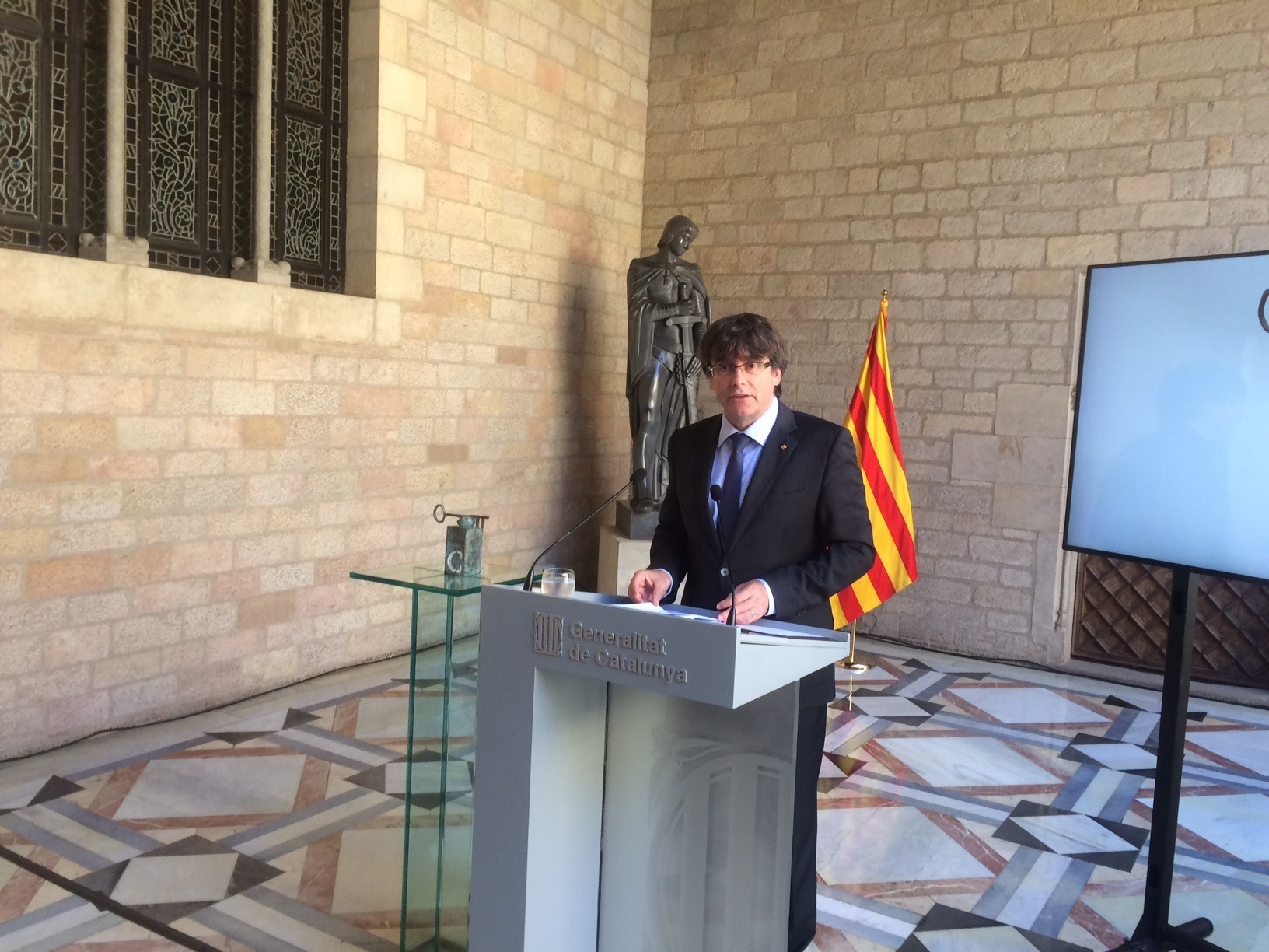 El expresidente de la Generalitat Carles Puigdemont. / Europa press
