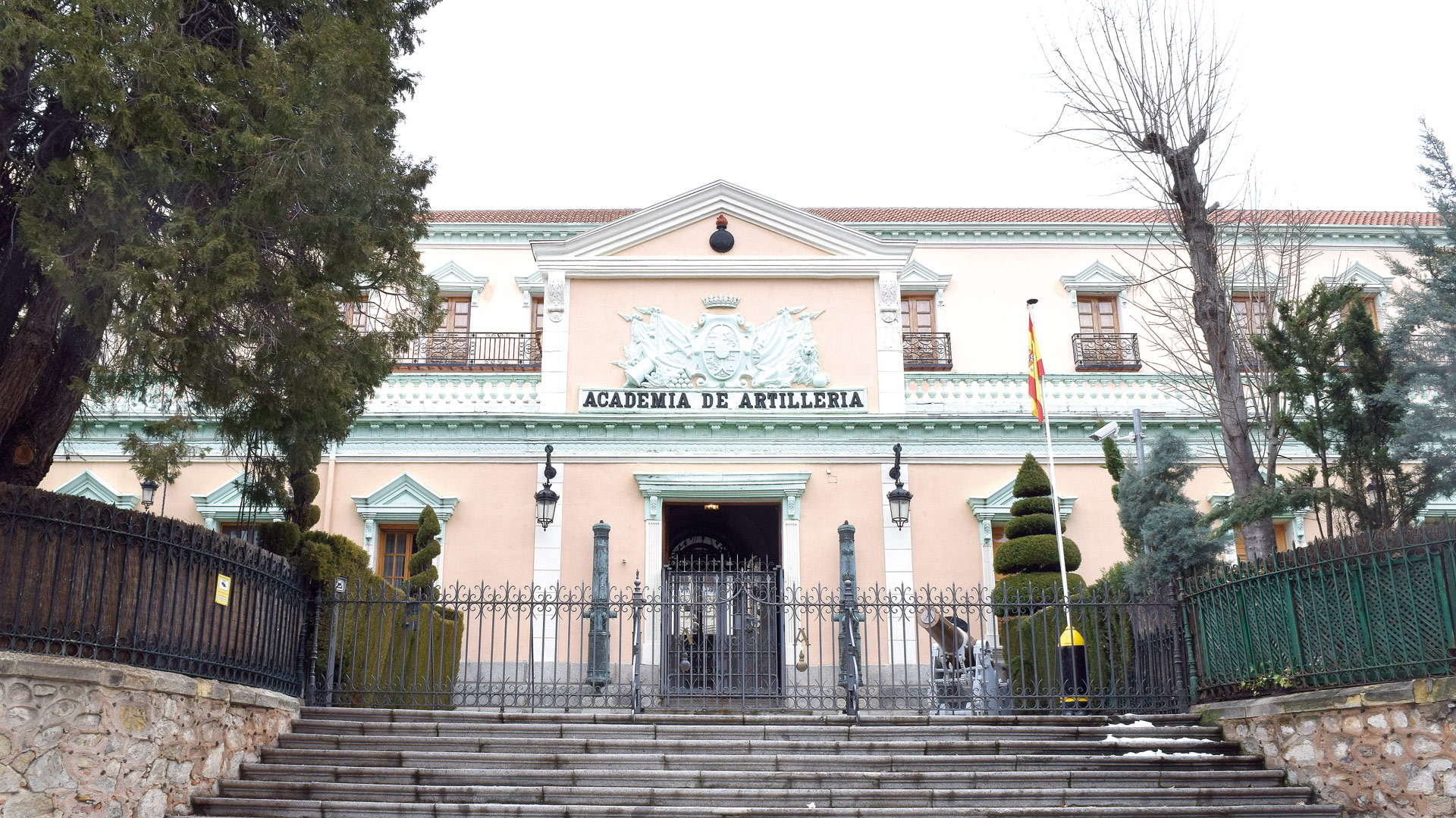 Fachada de la Academia de Artillería. / Marta Herrero