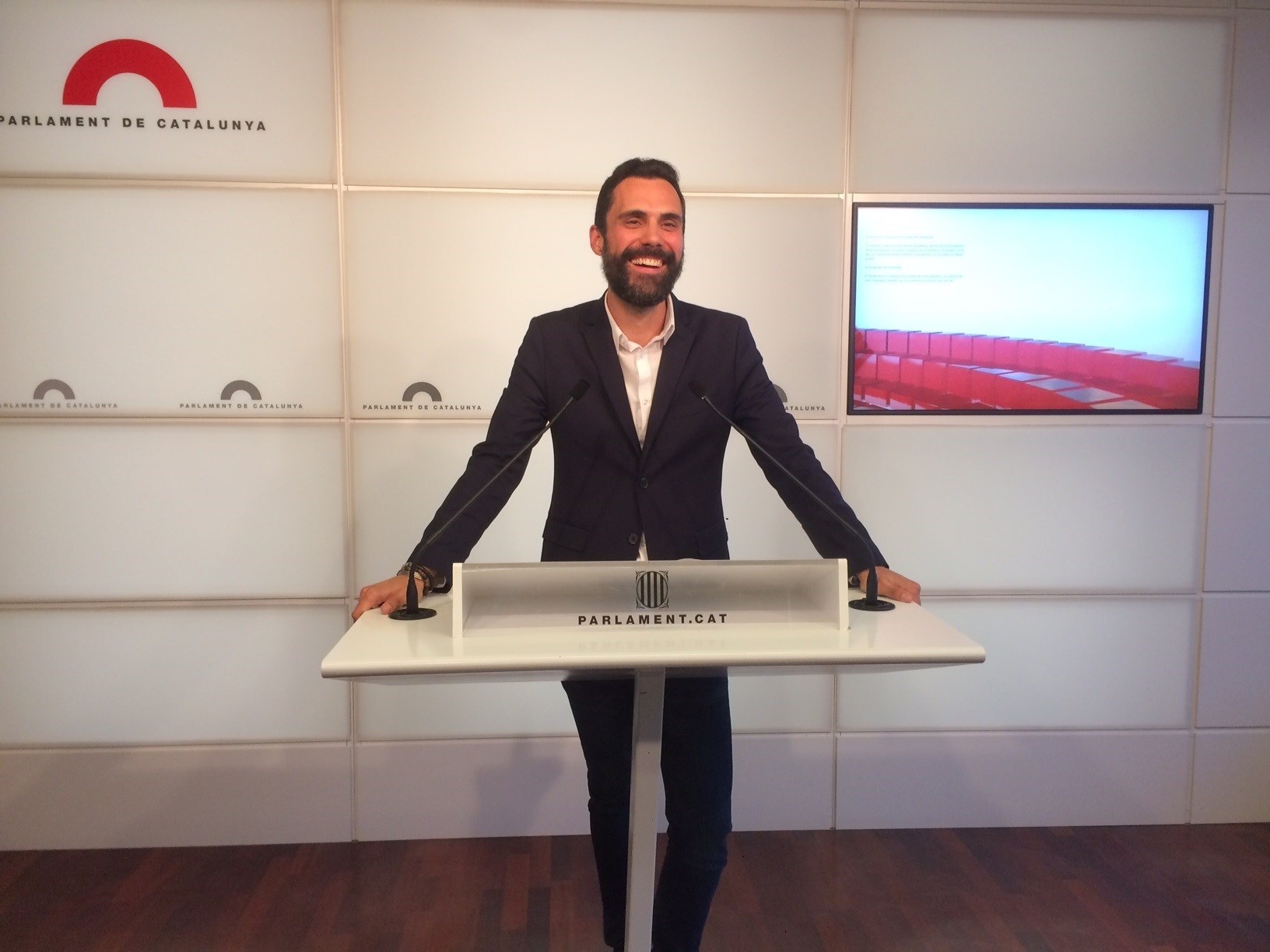 El presidente del Parlament, Roger Torrent. / Europa press