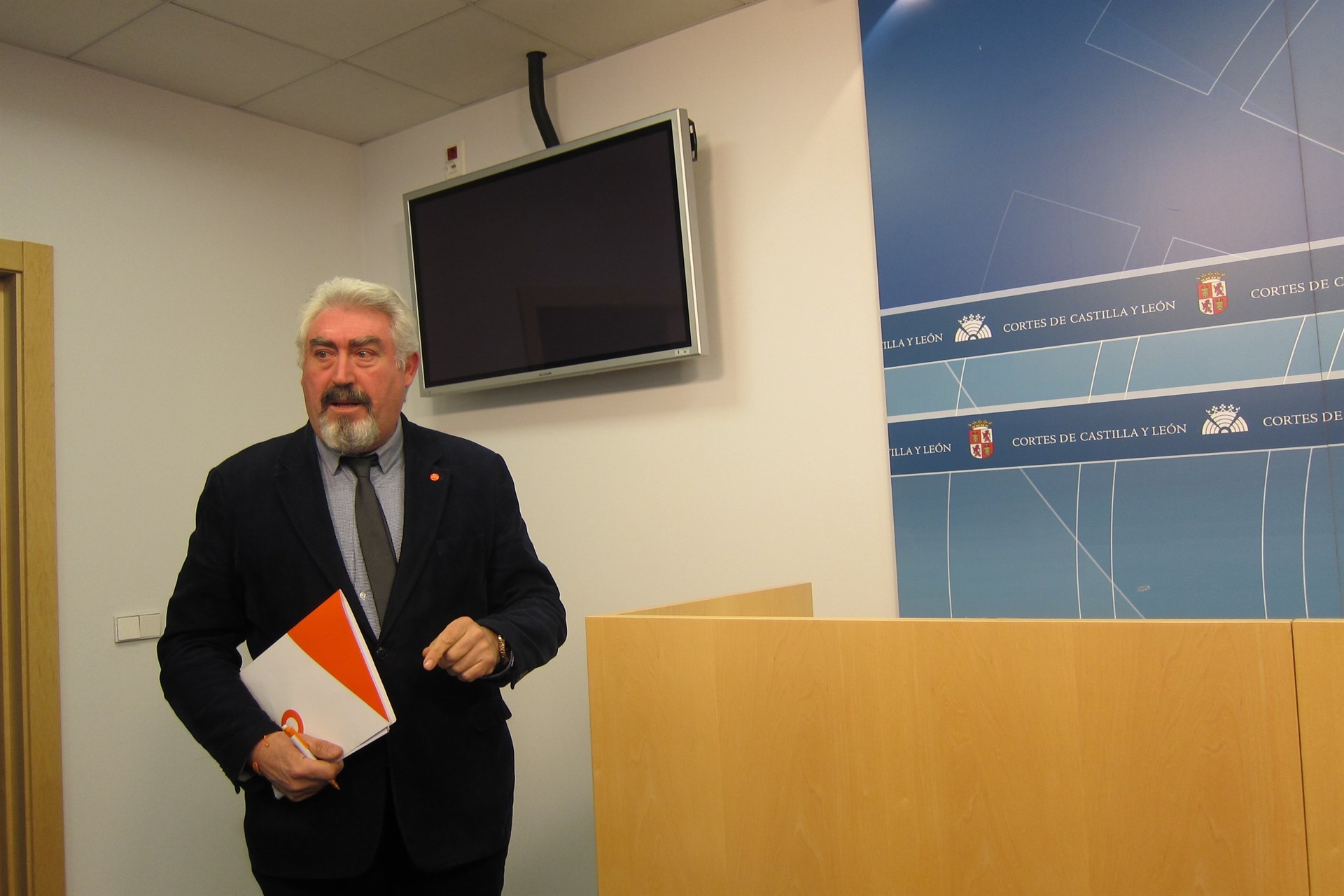 El representante del Grupo Parlamentario Ciudadanos en la Comisión de Investigación, José Ignacio Delgado. / europa press