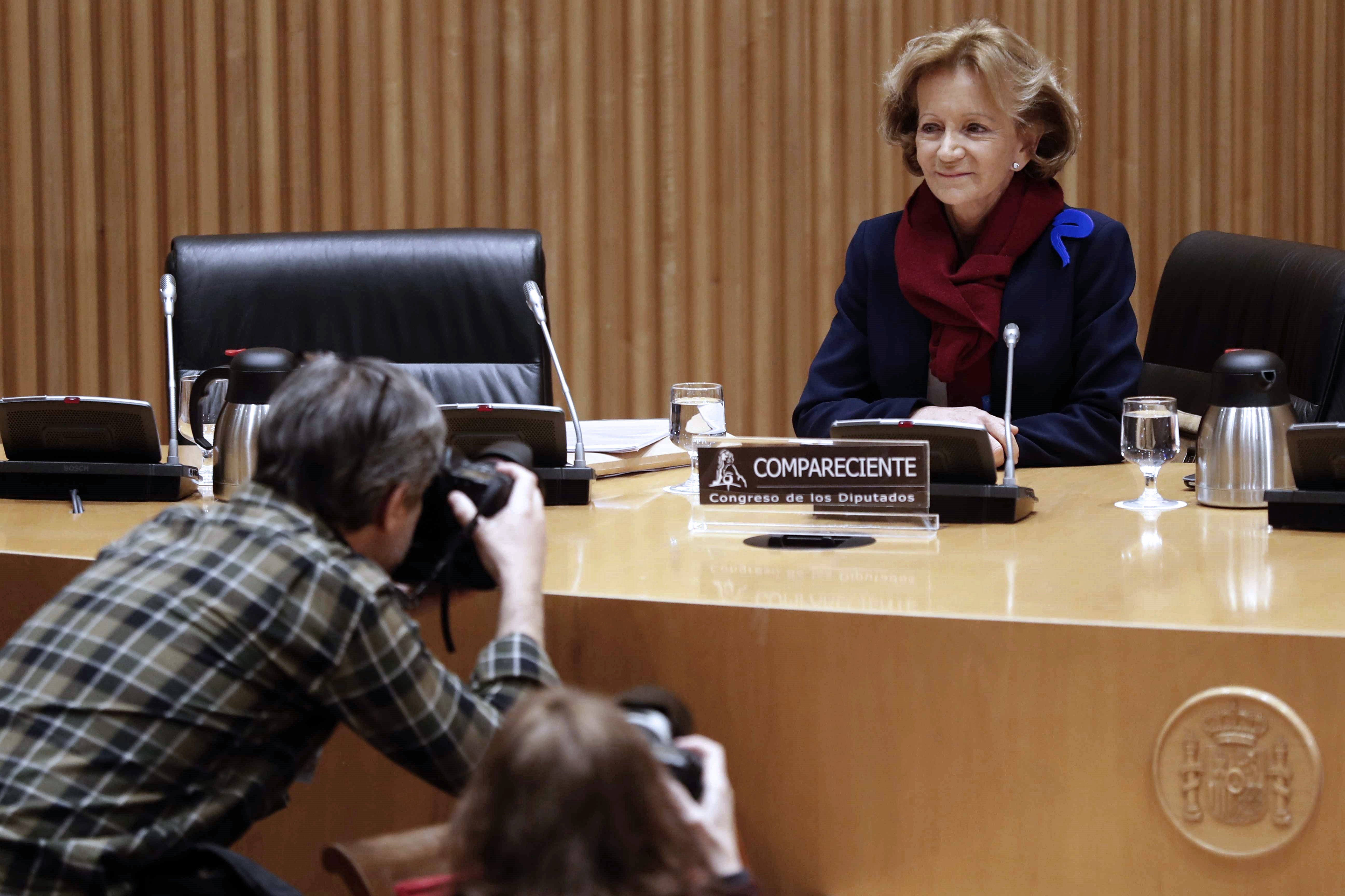 La exministra de Economía socialista Elena Salgado. / Efe