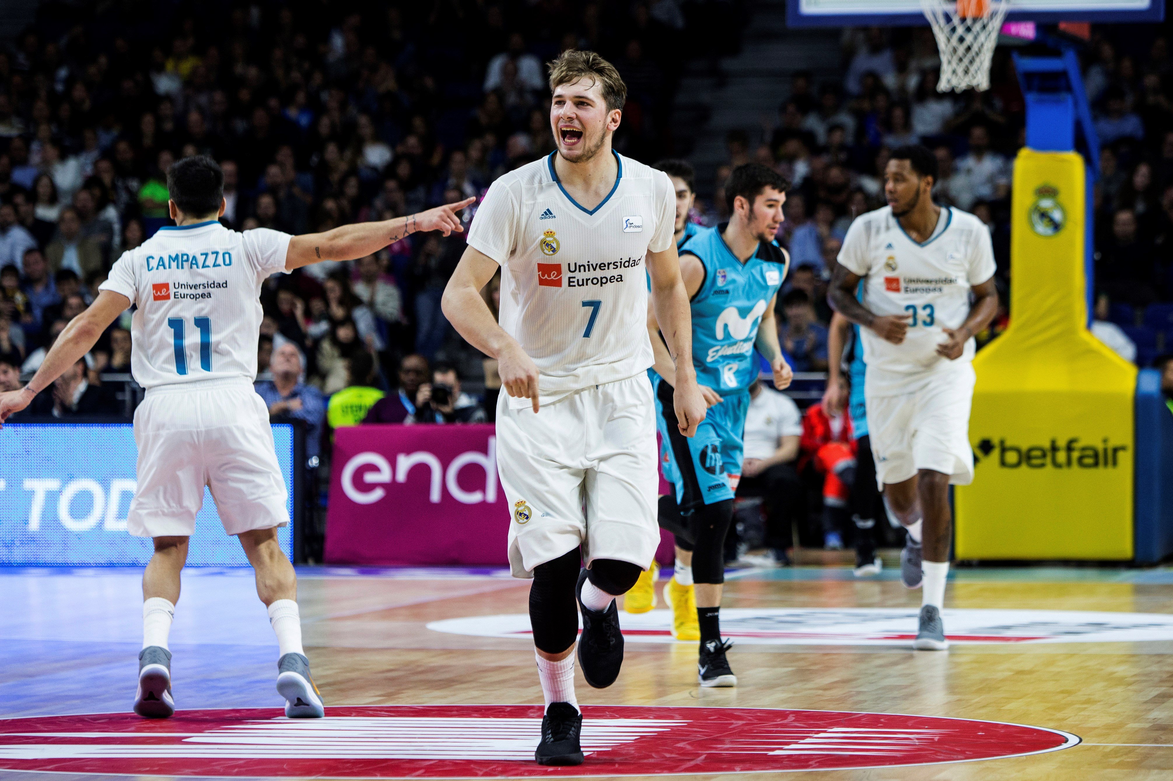 El escolta del Real Madrid Luka Doncic quiere ser una de las piezas clave en el partido ante el Baskonia.