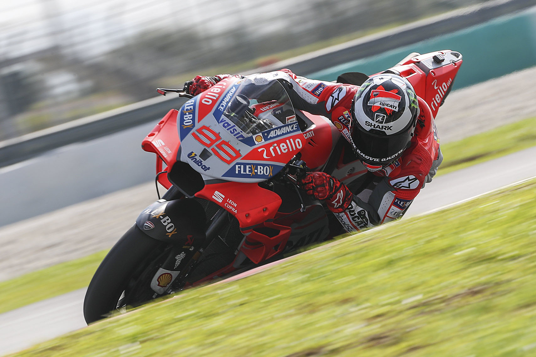 Jorge Lorenzo, durante el último día de entrenamientos en Sepang.