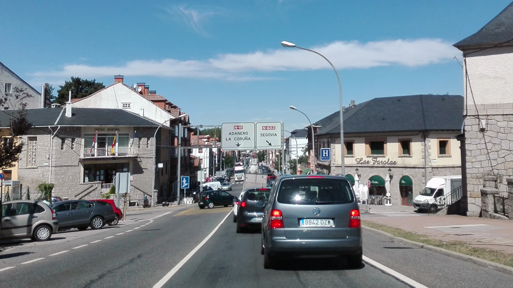 Travesía de San Rafael. / F.D.