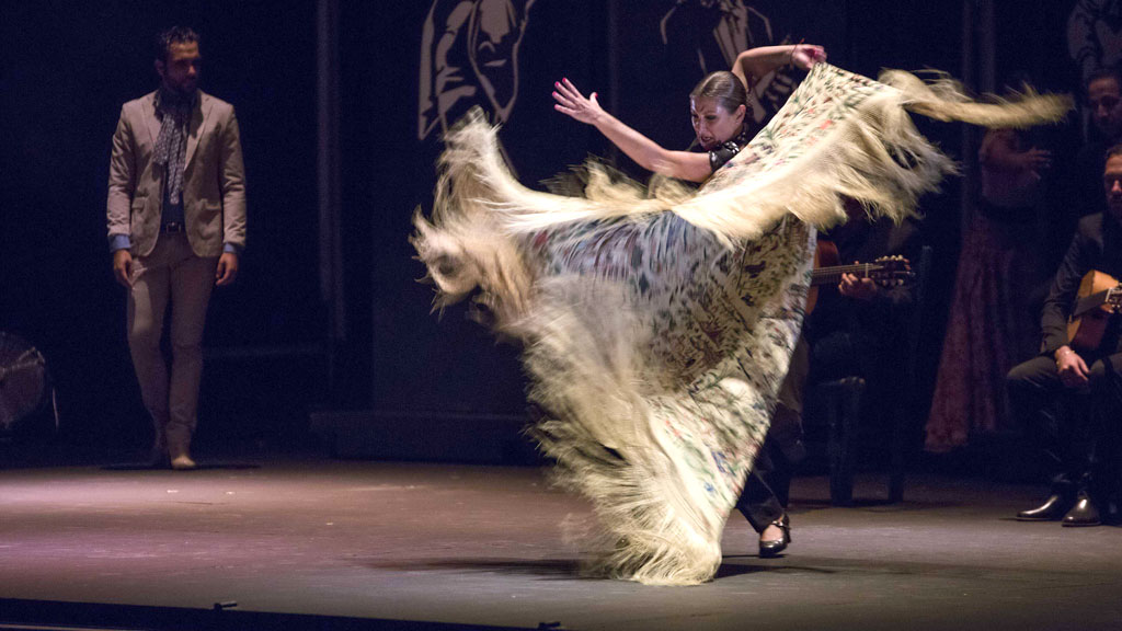 La bailaora Sara Baras volverá de nuevo a Segovia, esta vez al Teatro Juan Bravo, con su último espectáculo ‘Sombras’. / el adelantado