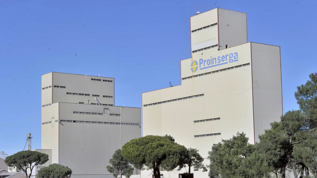 Fábrica de Proinserga en Fuentepelayo