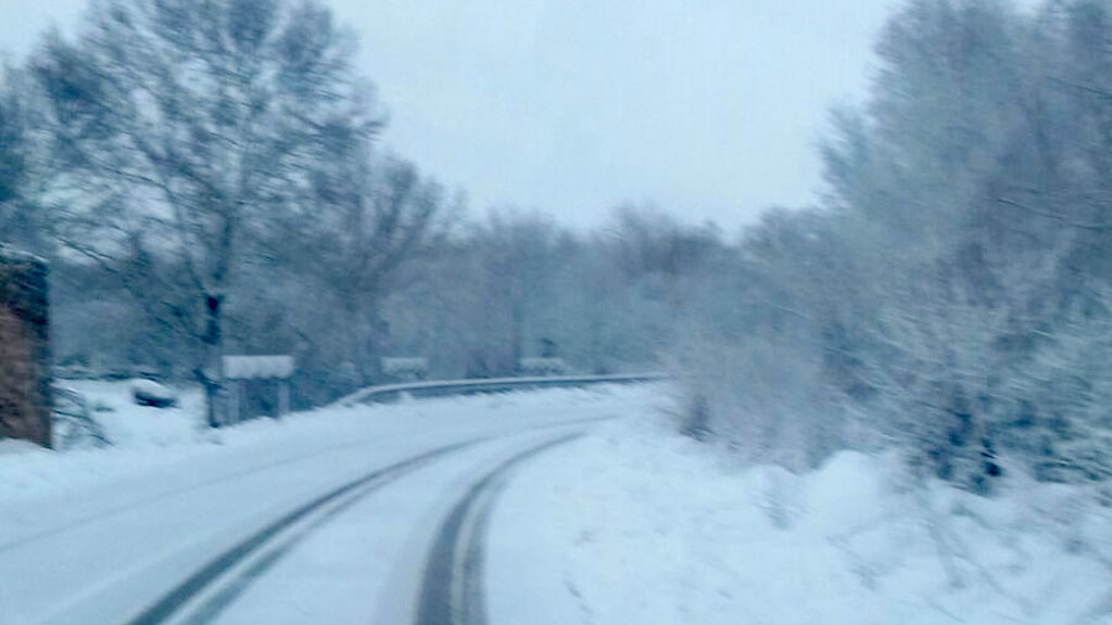 Temporal de nieve Pedraza-Arcones