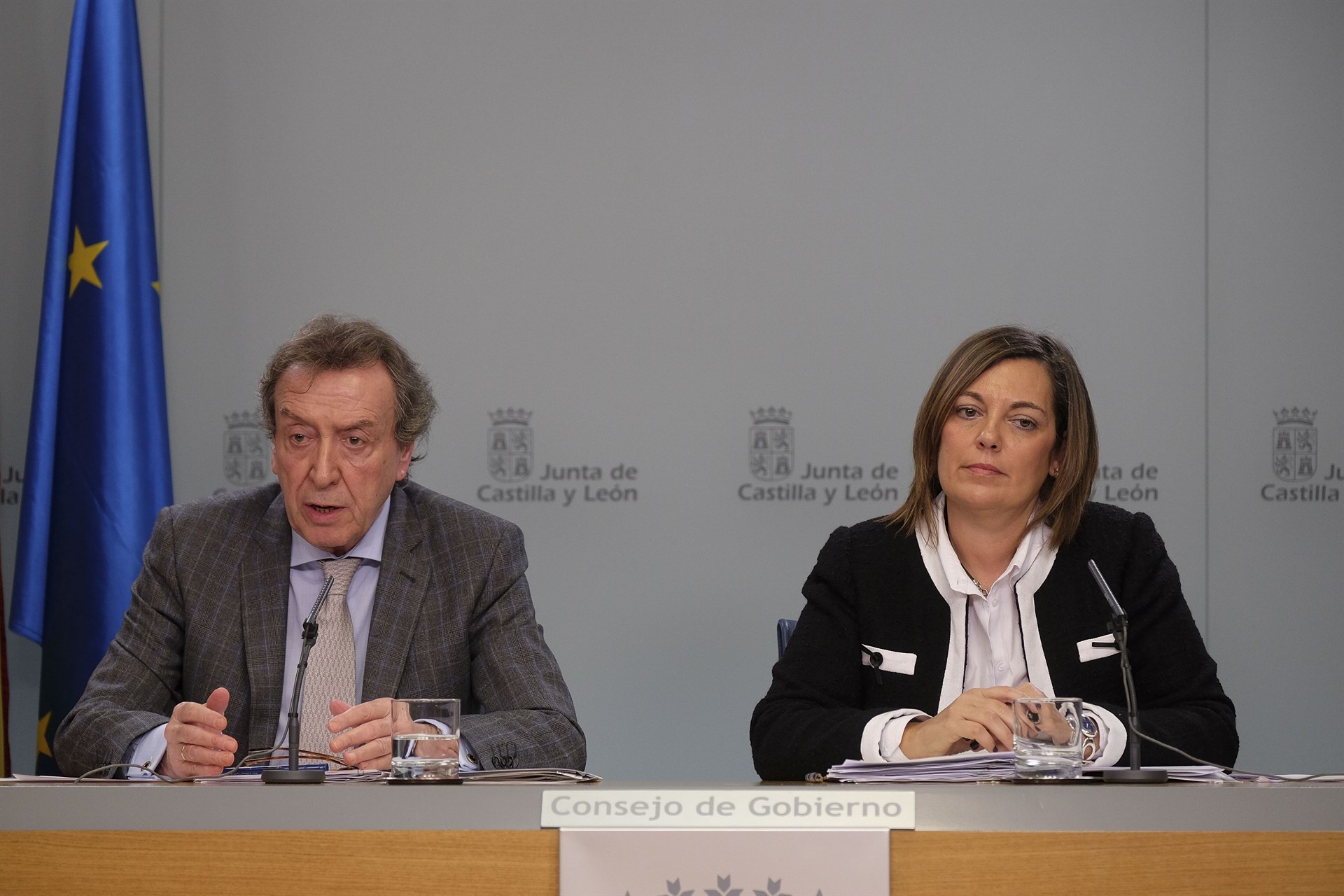 De Santiago-Juárez explicante el decreto de Memoria Histórica de Castilla y León.