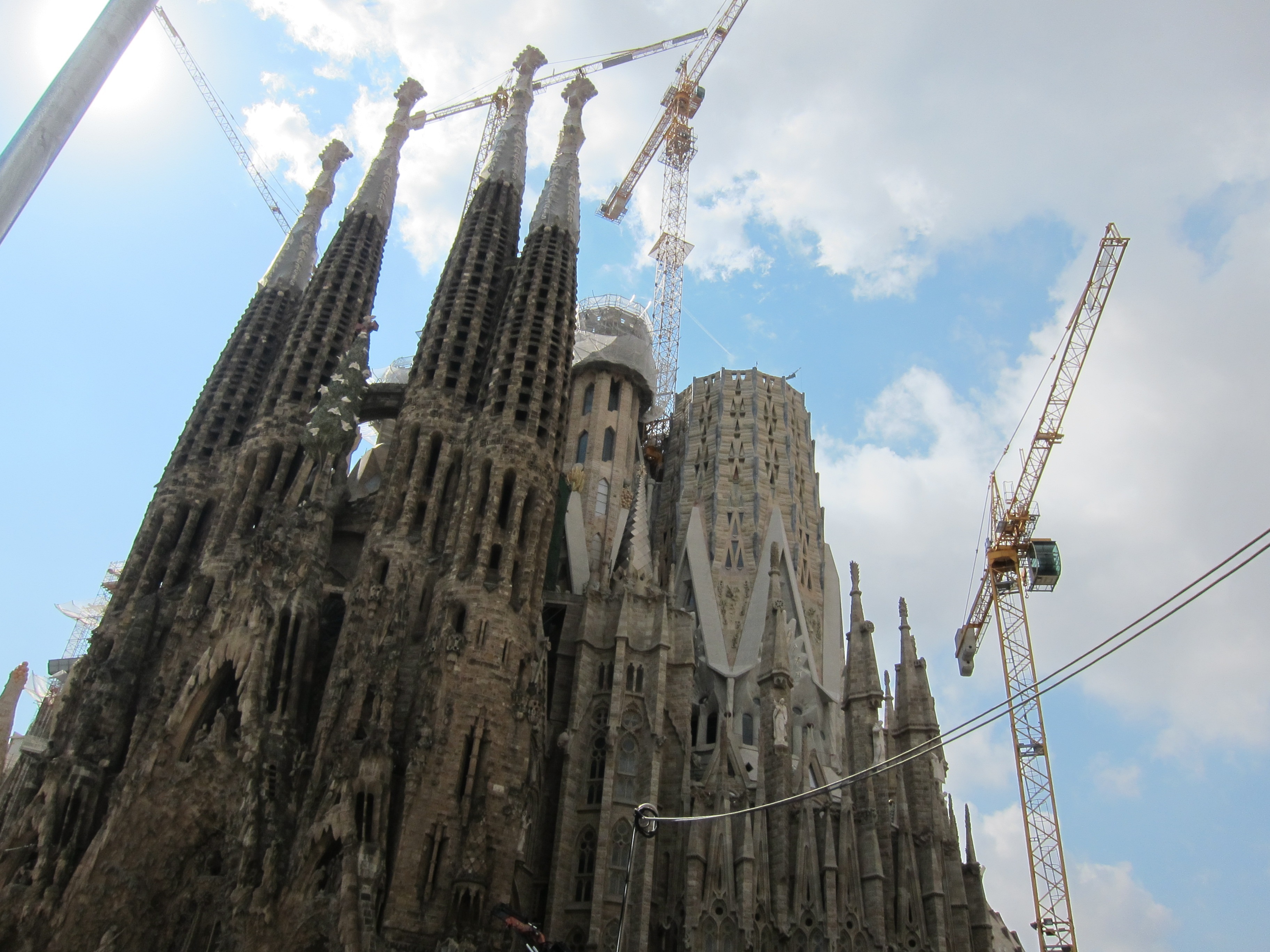 La Sagrada Familia de Barcelona, uno de los principales atractivos turísticos de la comunidad catalana.