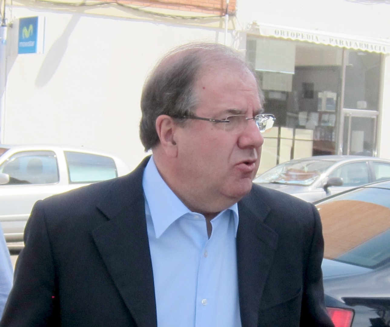 El presidente de la Junta, Juan Vicente Herrera. / EFE