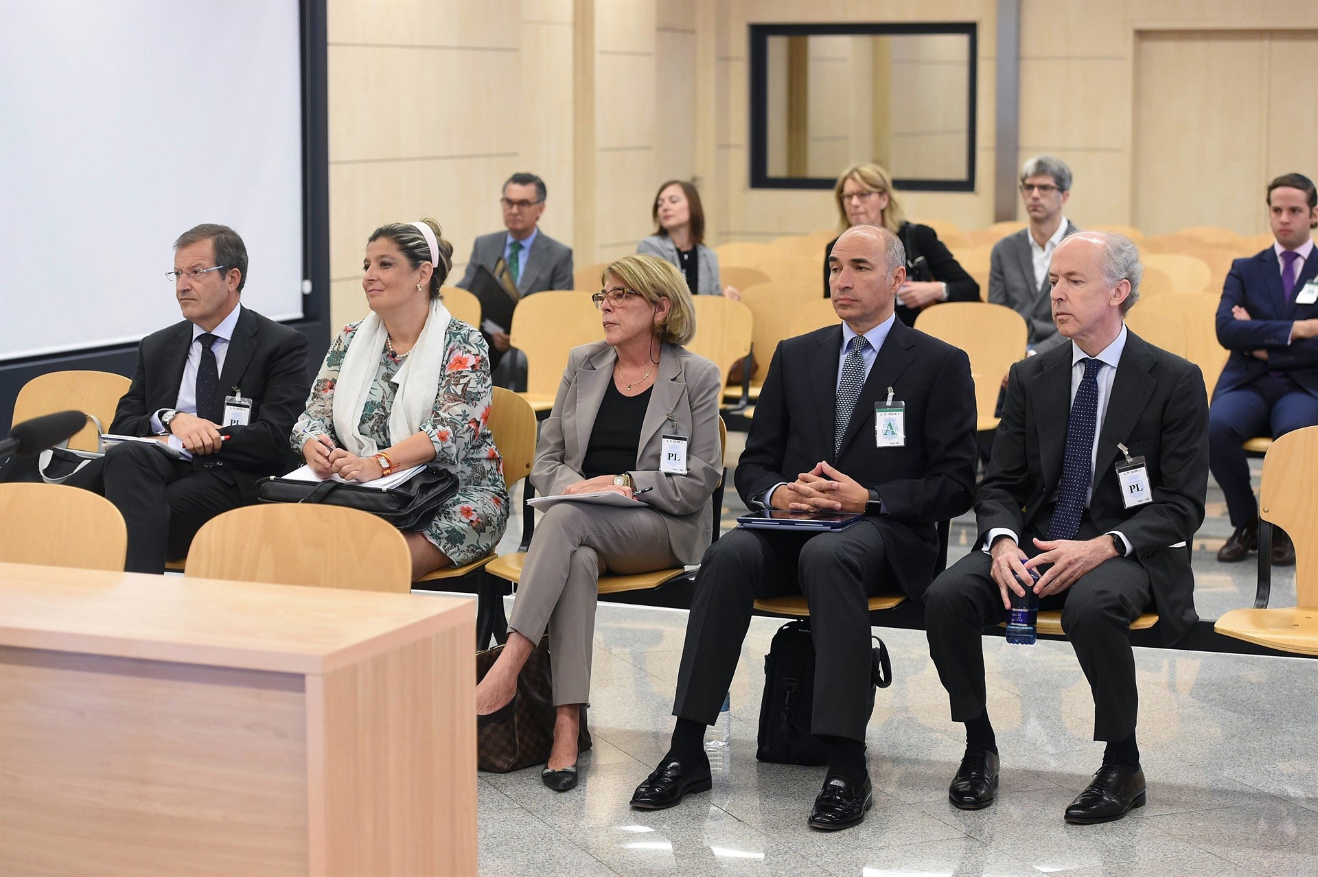 Imagen de archivo realizada durante el juicio contra la cúpula de Abengoa.