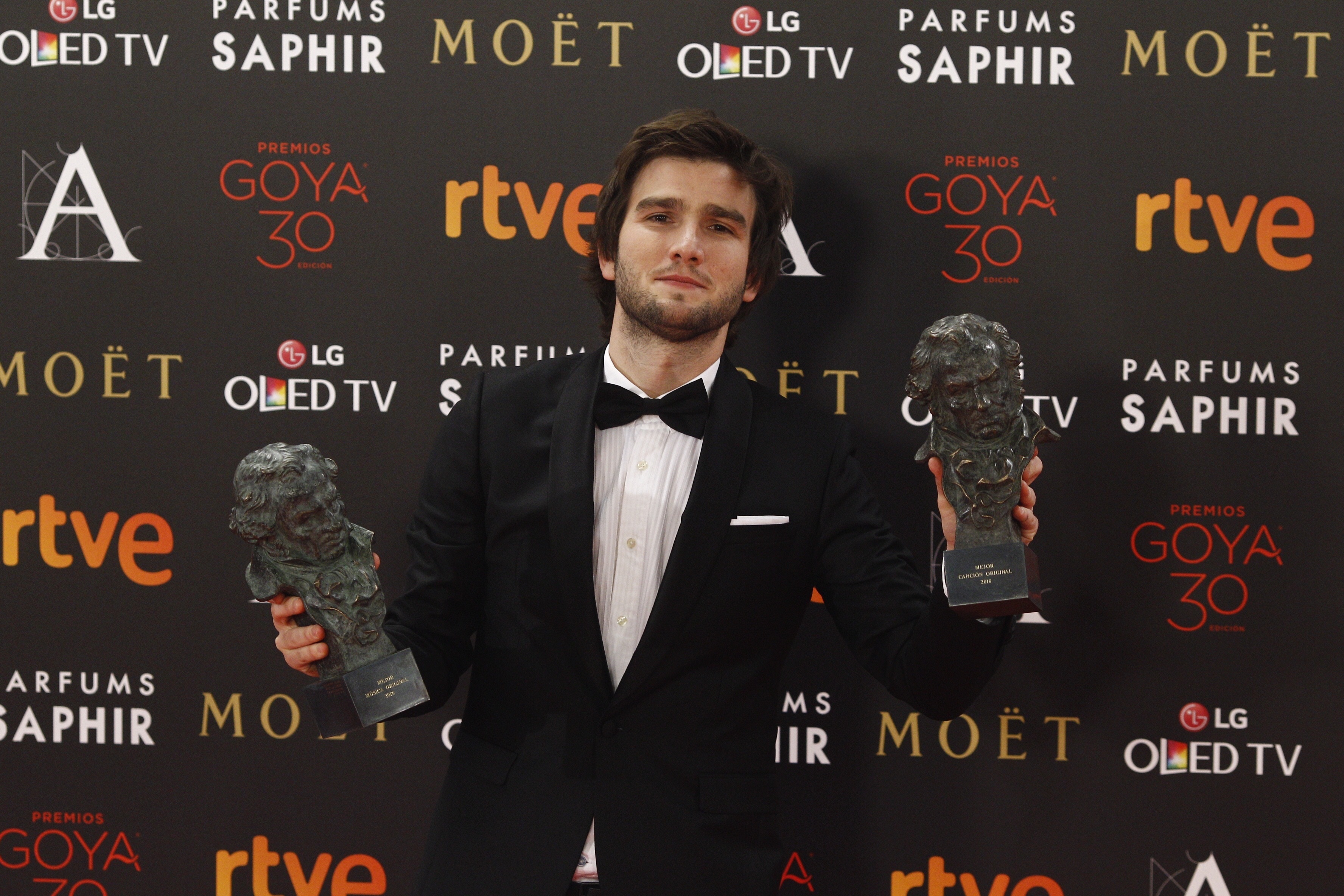 El compositor Lucas Vidal tiene dos Goya por su trabajo en cine.
