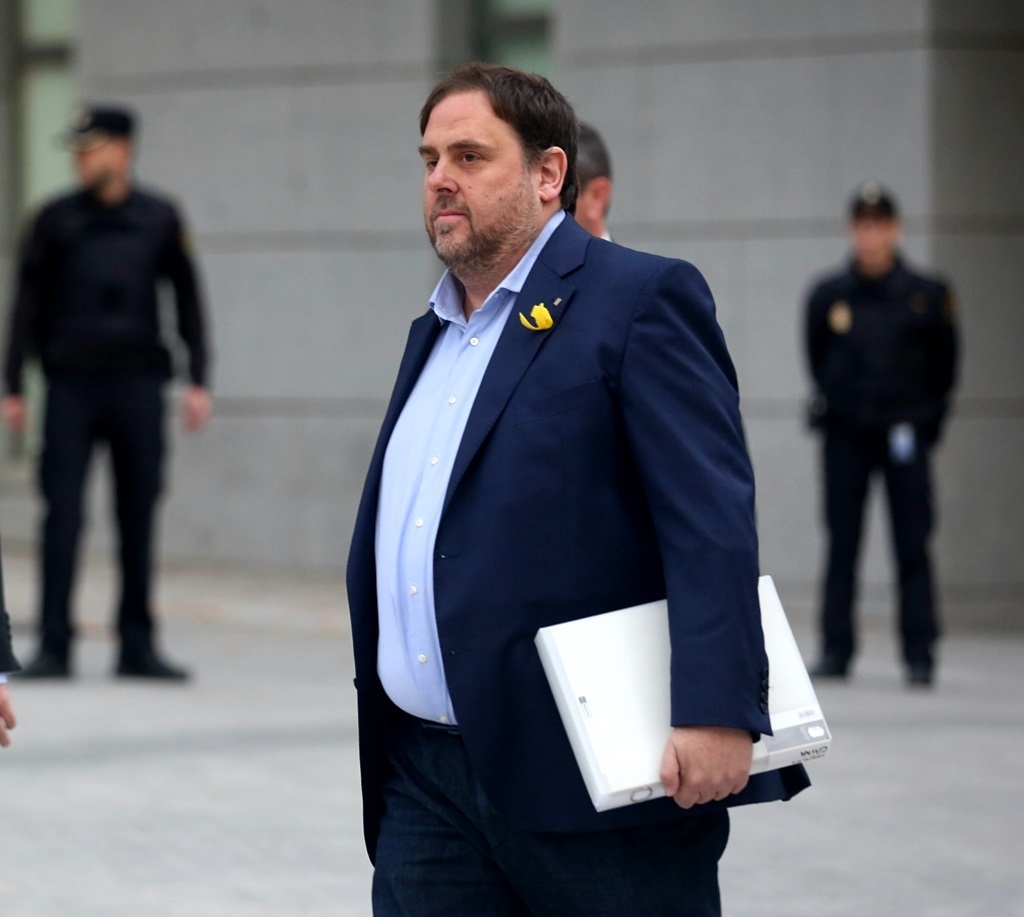El lider de ERC encarcelado en Estremera, Oriol Junqueras