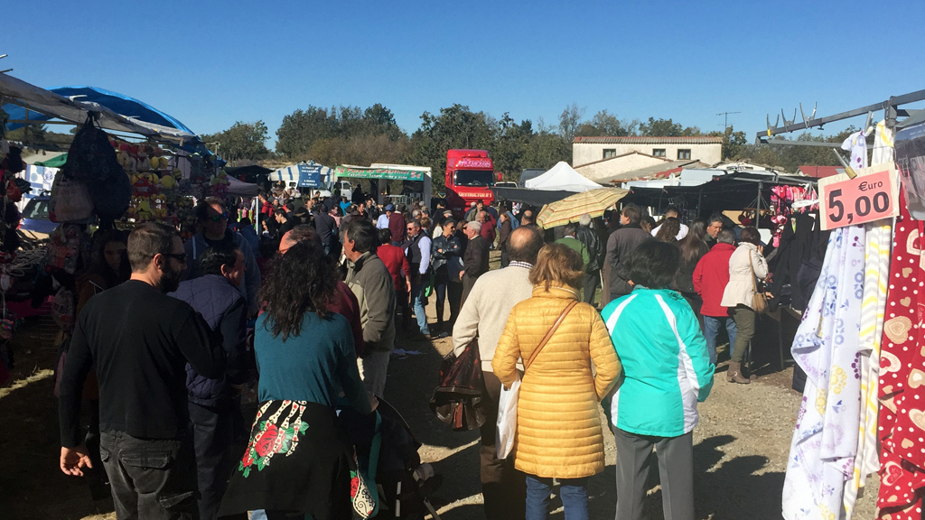 Los pueblos contarán de nuevo con subvenciones para organizar ferias 1 Feria de Navafría. / E.A.