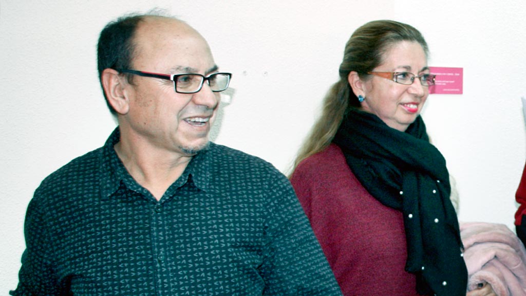 Calero, junto al actual alcalde, en el pleno de la moción de censura. / F.D.-pleno-mocion-de-censura-alcaldesa