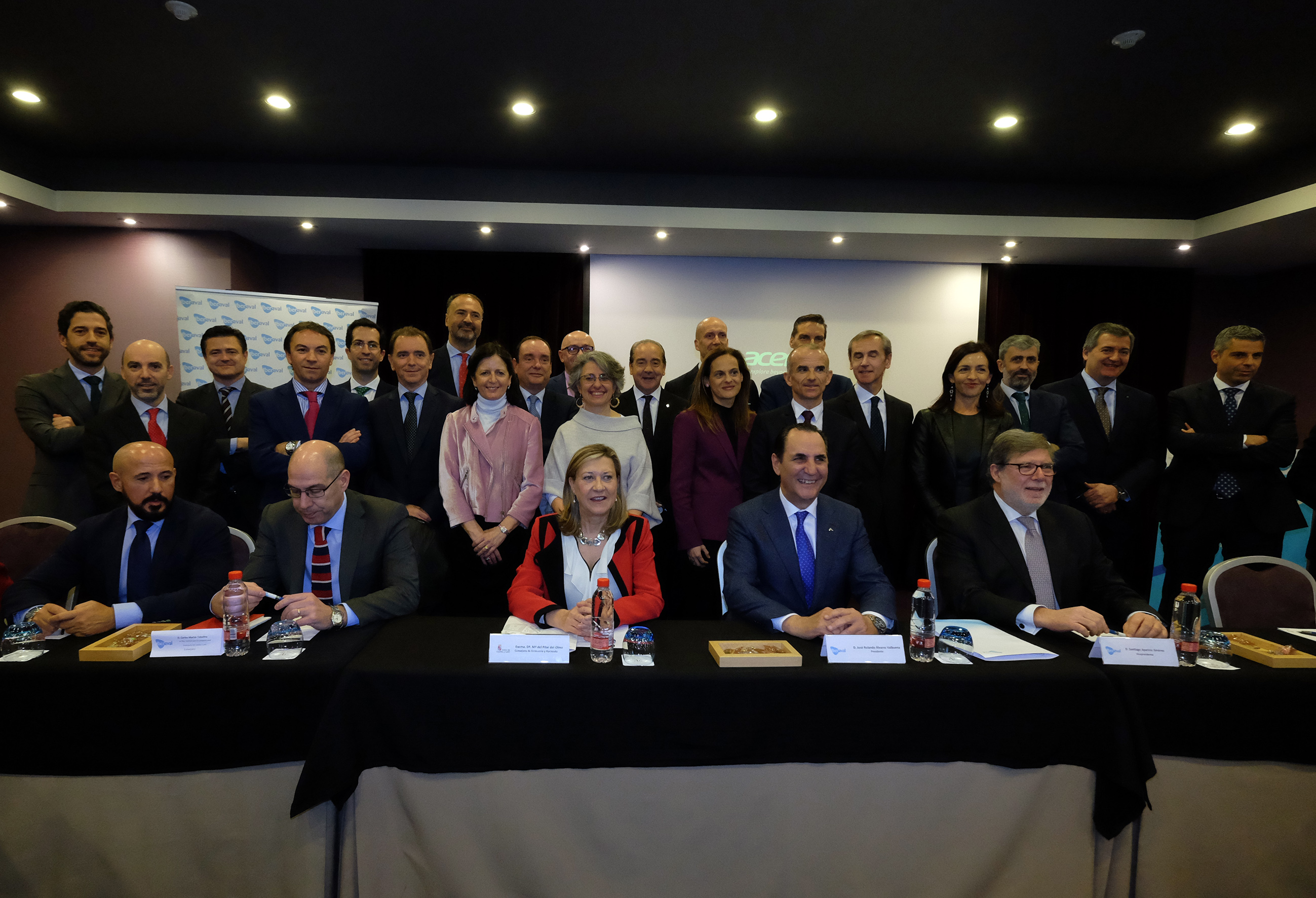 La consejera de Economía y Hacienda, Pilar del Olmo, en la presentación de las medidas económicas.